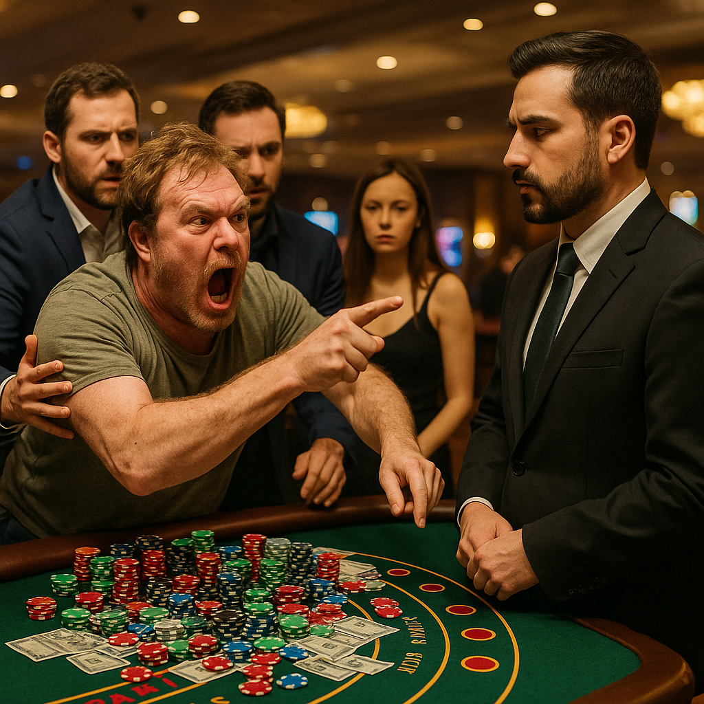 Angry Drunk at Casino