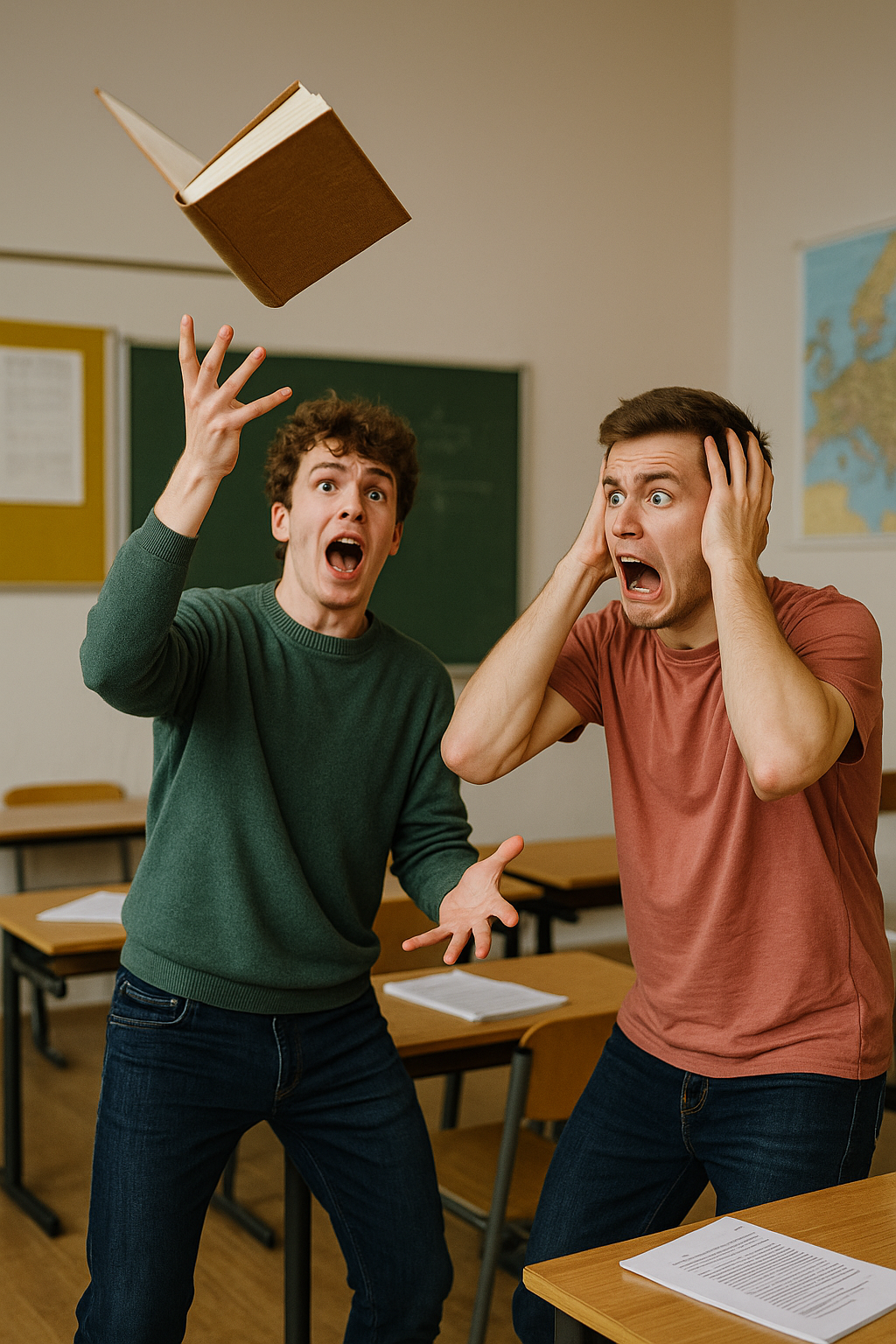 High School Book Flip