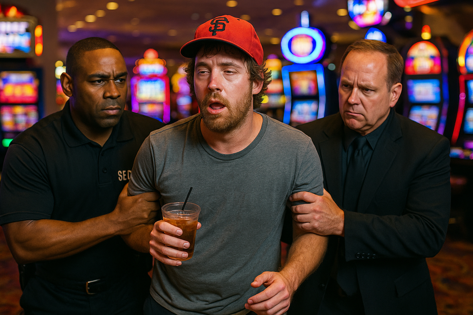 Drunk at Casino